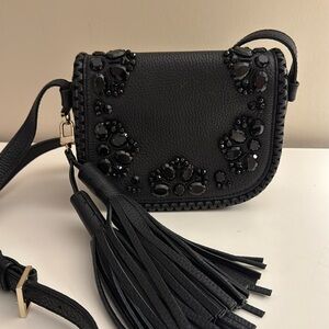 Kate Spade jeweled leather crossbody